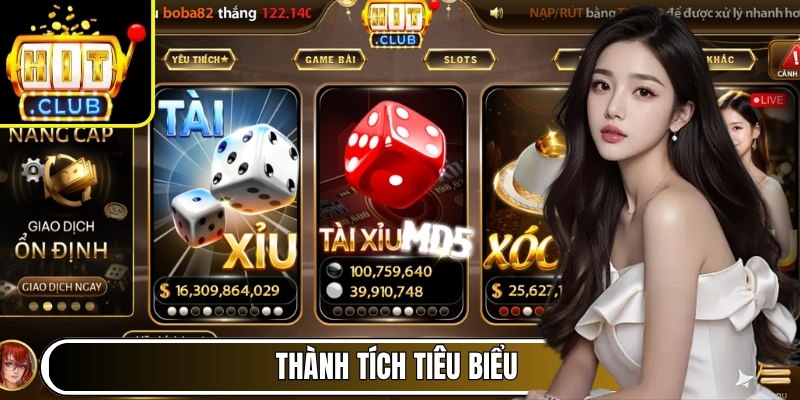 HITCLUB SBS | banca.com.co | Link Vào Cổng Game HIT CLUB 08/2026 34 Thành tích tiêu biểu